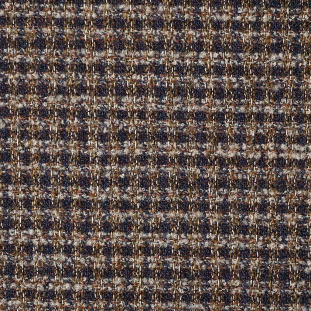 Preview: Webstoff Wollemix gemustert beige braun
